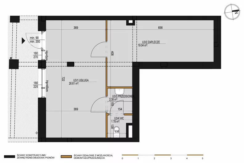 Lokal użytkowy 49,86 m², oferta nr U3, Nowakowskiego Park- lokale użytkowe, Białystok, Wygoda, Bagnówka, Seweryna Nowakowskiego 4