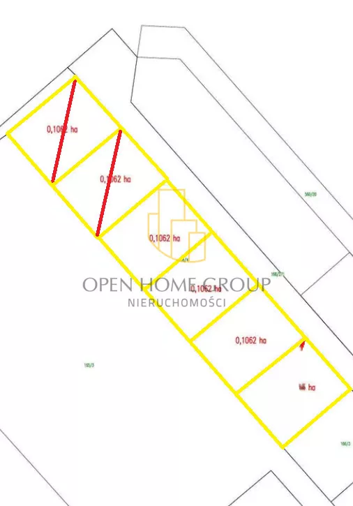 Działka 1 039,00 m², oferta nr , 1954/13327/OGS, Smolec