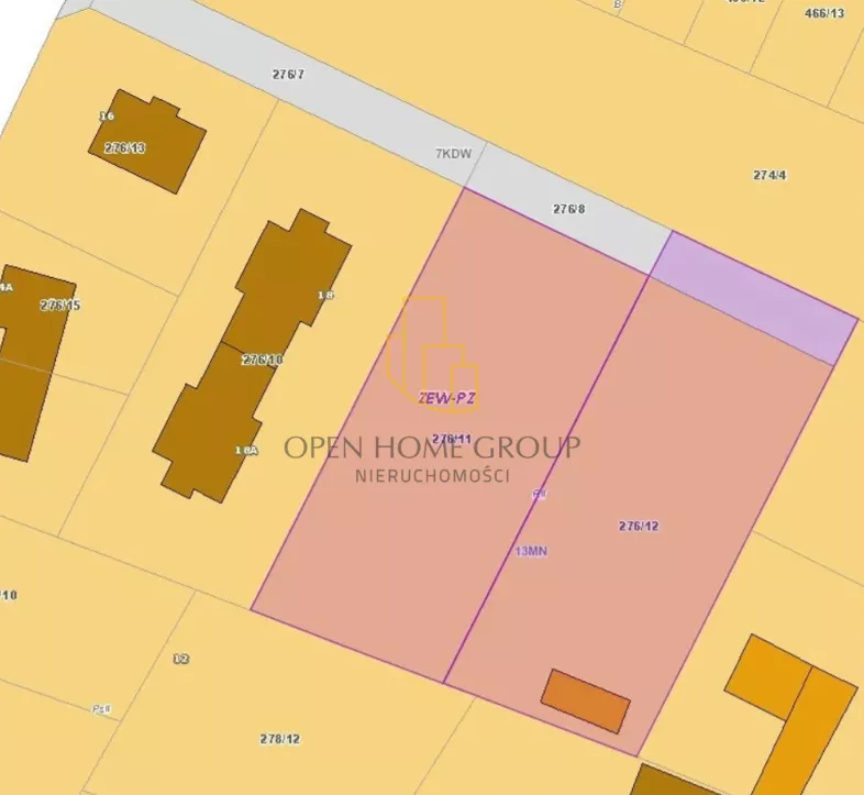 Działka 1 305,00 m², oferta nr , 2060/13327/OGS, Żerniki Wrocławskie