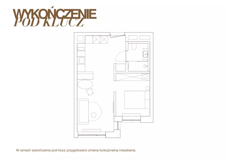2 pokoje, apartament 37,37 m², piętro 1, oferta nr A.02.16, Perfumiarnia 2, Poznań, Św. Łazarz, Łazarz, ul. Śniadeckich 10