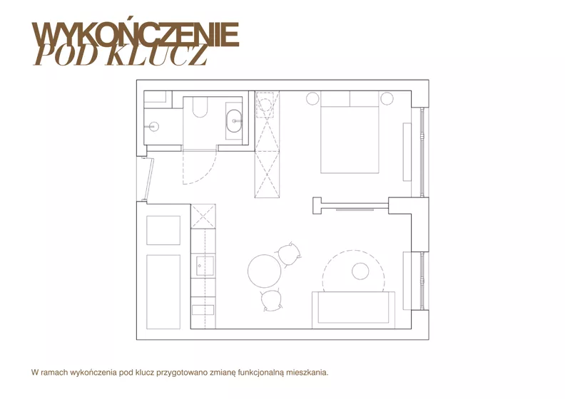 1 pokój, apartament 32,74 m², parter, oferta nr A.01.03, Perfumiarnia 2, Poznań, Św. Łazarz, Łazarz, ul. Śniadeckich 10