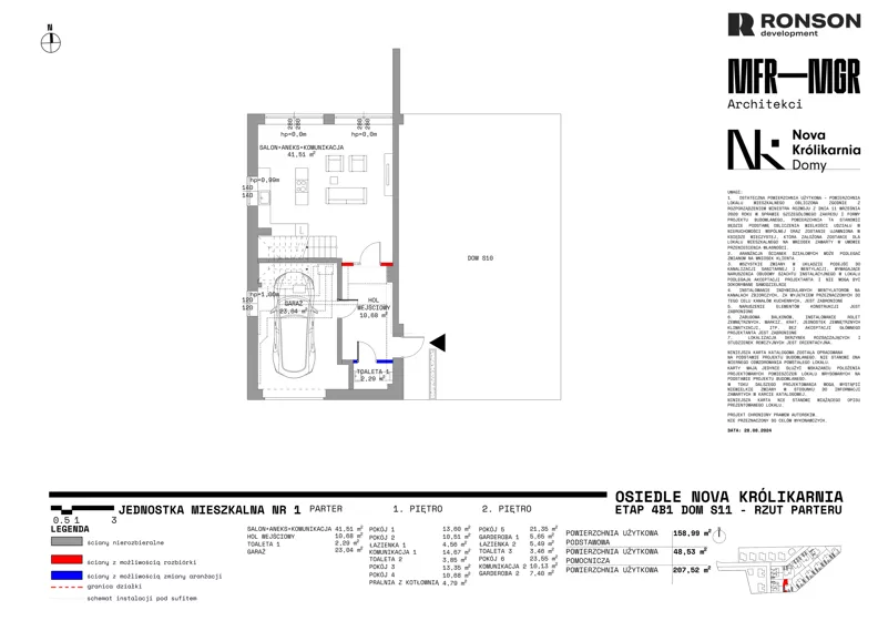 Dom 207,52 m², oferta nr S11, Nova Królikarnia, Warszawa, Mokotów, Stegny, ul. Japońskiej Wiśni