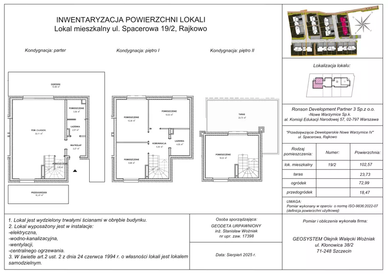 Dom 102,57 m², oferta nr 29_01A, Nowe Warzymice V, Rajkowo, ul. Spacerowa