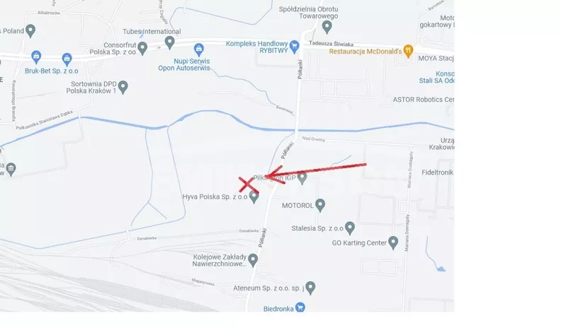Działka 2 200,00 m², oferta nr , 72/6342/OGW, Kraków, Podgórze, Rybitwy