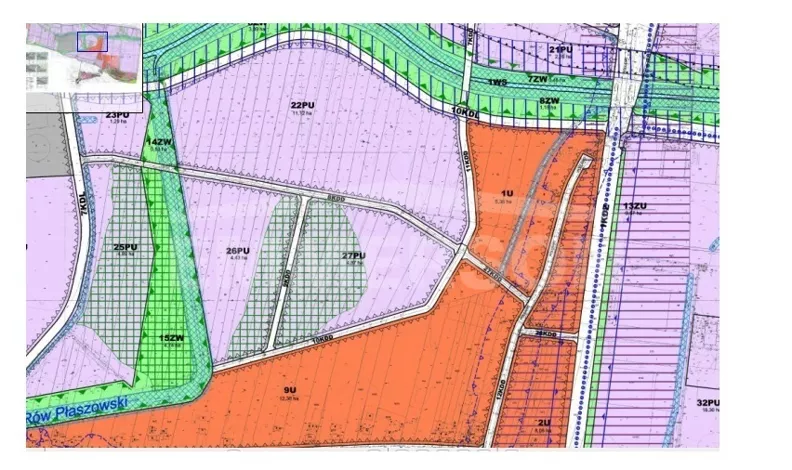 Działka 18 000,00 m², oferta nr , 3202/6342/OGS, Kraków, Podgórze