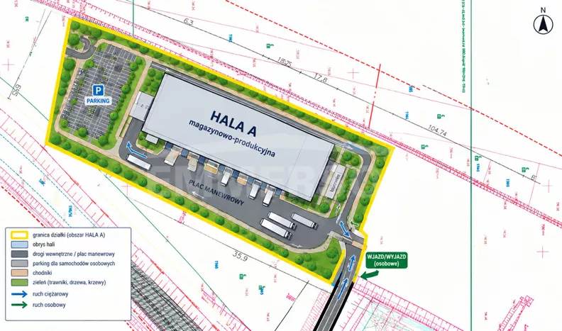 Działka 4 555,00 m², oferta nr , 3317/6342/OGS, Niepołomice