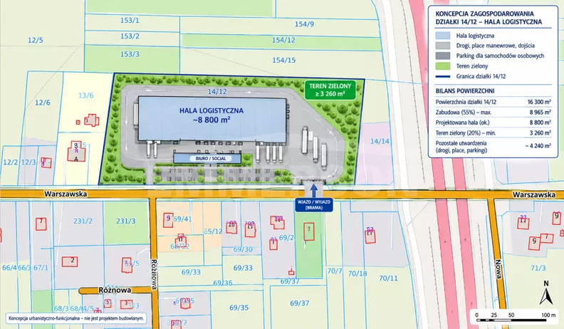 Działka 16 300,00 m², oferta nr , 3290/6342/OGS, Poskwitów