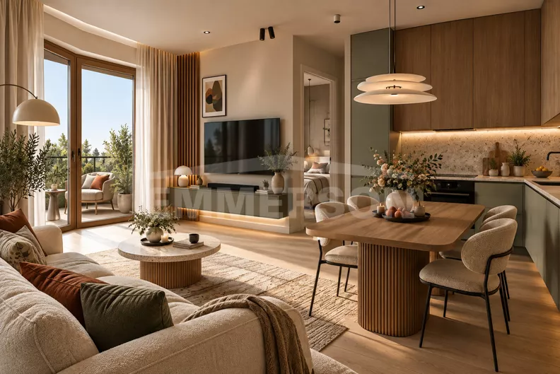 2 pokoje, mieszkanie 38,23 m², piętro 1, oferta nr , 34440/6342/OMS, Kraków, Bieżanów-Prokocim, Prokocim