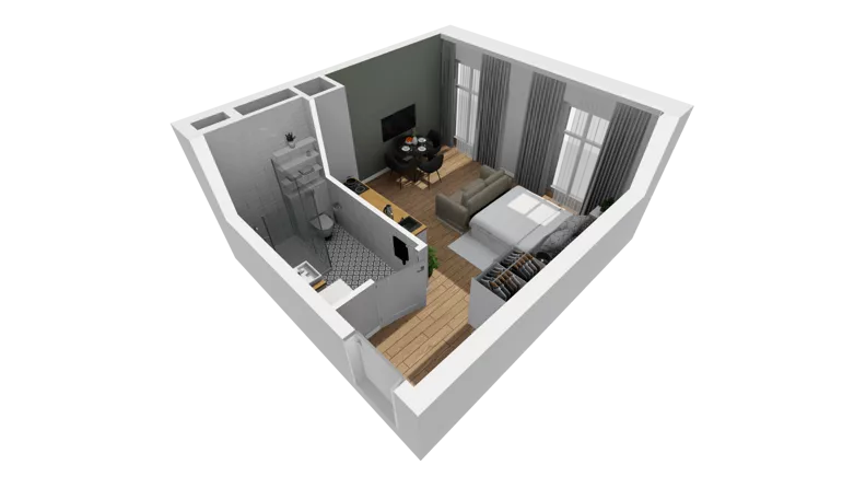 Lokal użytkowy 26,10 m², oferta nr A/218, Esencja - lokale usługowe, Gdańsk, Śródmieście, Dolne Miasto, ul. Kamienna Grobla / Jałmużnicza