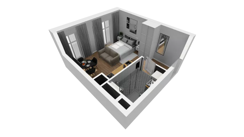 Lokal użytkowy 26,10 m², oferta nr A/218, Esencja - lokale usługowe, Gdańsk, Śródmieście, Dolne Miasto, ul. Kamienna Grobla / Jałmużnicza