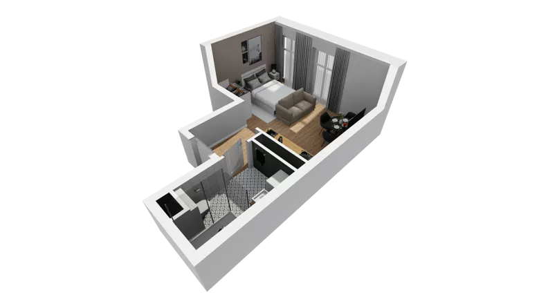 Lokal użytkowy 27,06 m², oferta nr A/228, Esencja - lokale usługowe, Gdańsk, Śródmieście, Dolne Miasto, ul. Kamienna Grobla / Jałmużnicza