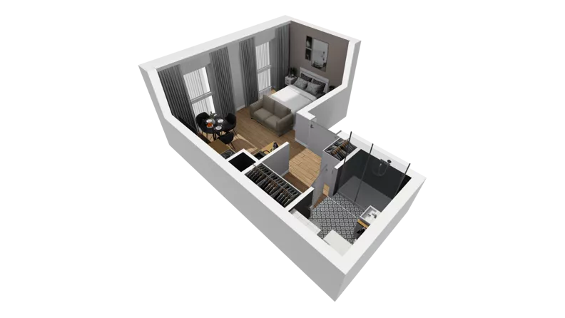 Lokal użytkowy 25,15 m², oferta nr A/231, Esencja - lokale usługowe, Gdańsk, Śródmieście, Dolne Miasto, ul. Kamienna Grobla / Jałmużnicza