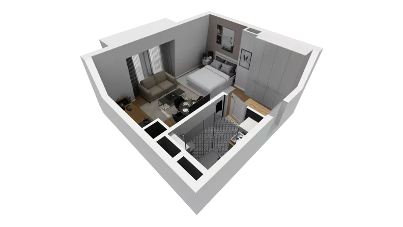 Lokal użytkowy 26,95 m², oferta nr A/234, Esencja - lokale usługowe, Gdańsk, Śródmieście, Dolne Miasto, ul. Kamienna Grobla / Jałmużnicza
