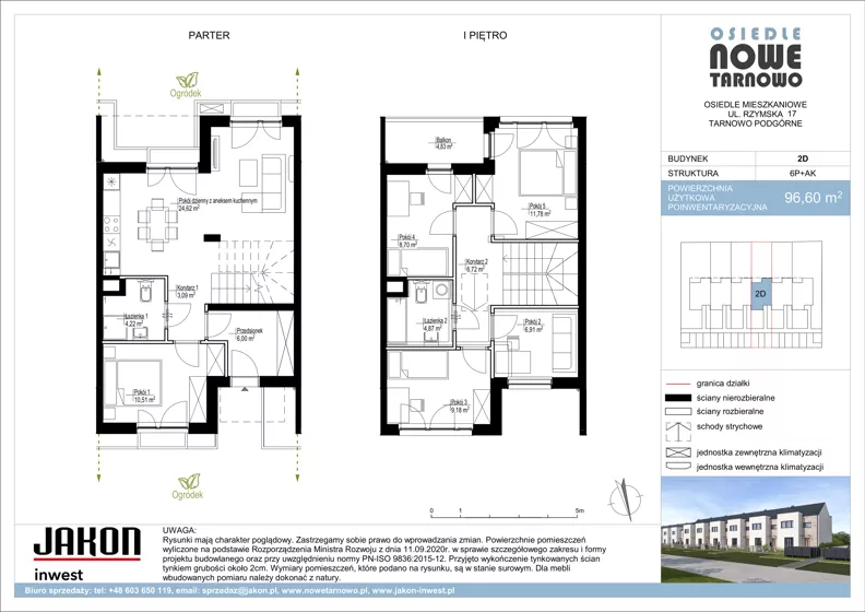 Dom 96,00 m², oferta nr 2D, Nowe Tarnowo, Tarnowo Podgórne, ul. Rzymska 15, ul. Turyńska