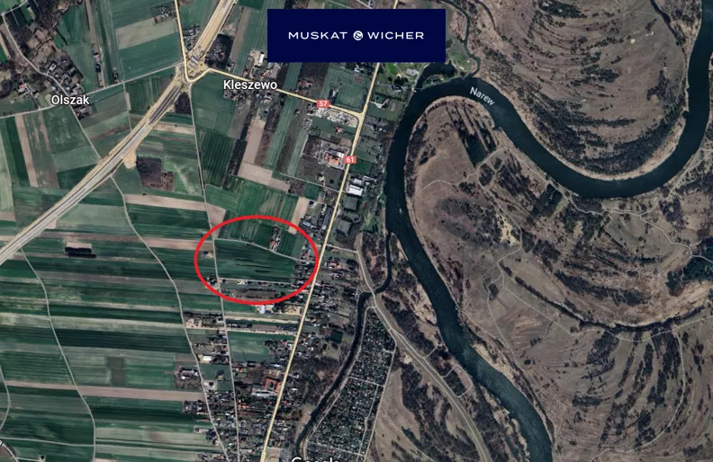 Działka 900,00 m², oferta nr , 407071, Pułtusk, Tadeusza Kościuszki