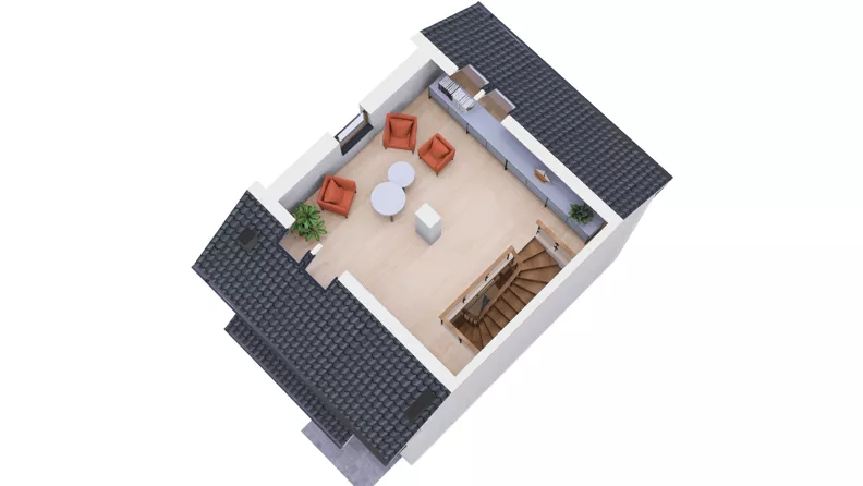 Dom 99,00 m², oferta nr F4, Domy Chełm, Gdańsk, Chełm, ul. Damazego Tilgnera