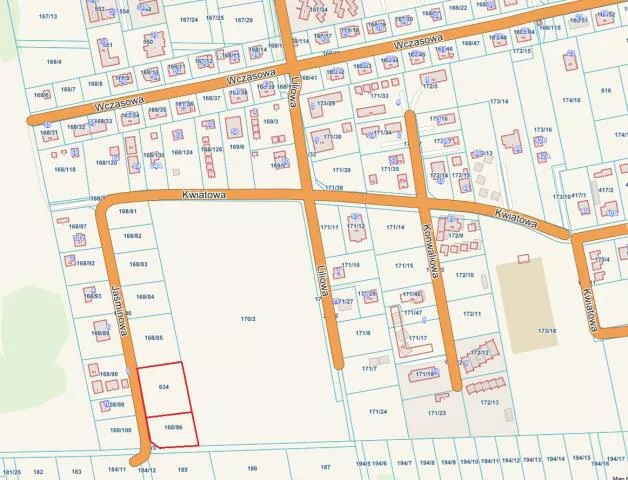 Działka 1 978,00 m², oferta nr , 24998, Sianożęty, Jaśminowa