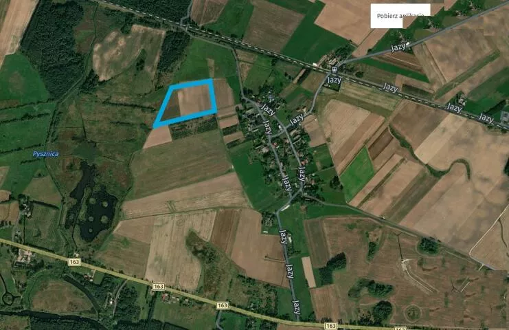 Działka 52 581,00 m², oferta nr , 23868, Jazy