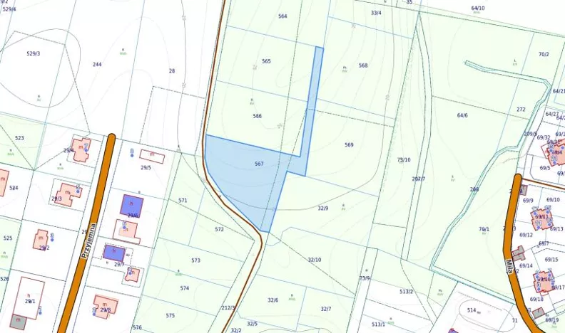 Działka 3 704,00 m², oferta nr , 23784, Niekanin, Niekanin