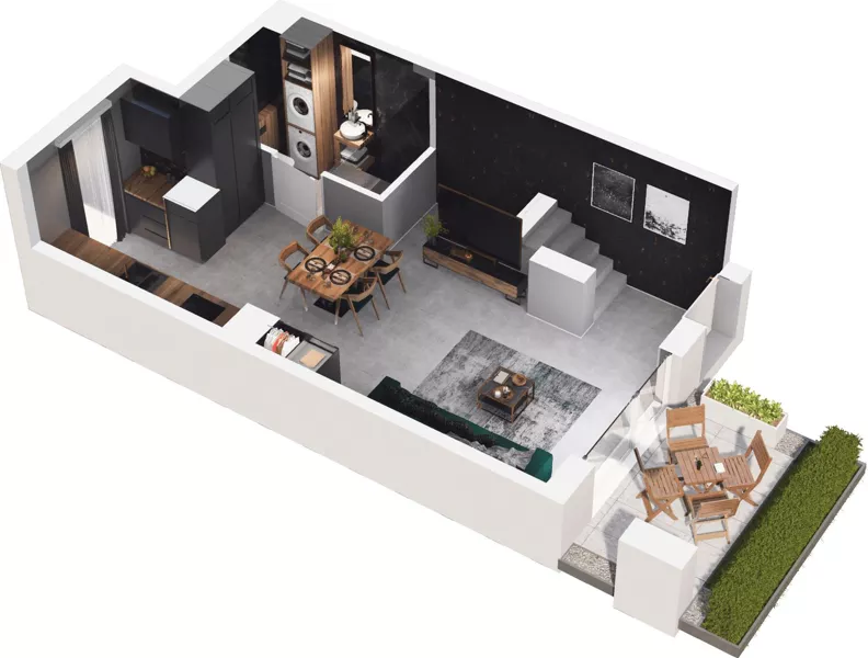 2 pokoje, lokal inwestycyjny 68,33 m², parter, oferta nr 5.03, Pino Resort, Gdańsk, Wyspa Sobieszewska, Sobieszewo, ul. Turystyczna 90