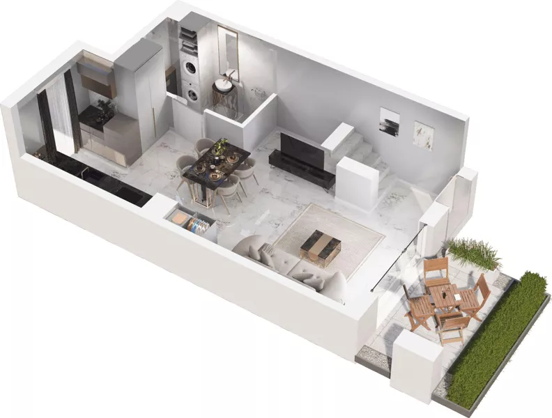 2 pokoje, lokal inwestycyjny 68,33 m², parter, oferta nr 5.03, Pino Resort, Gdańsk, Wyspa Sobieszewska, Sobieszewo, ul. Turystyczna 90