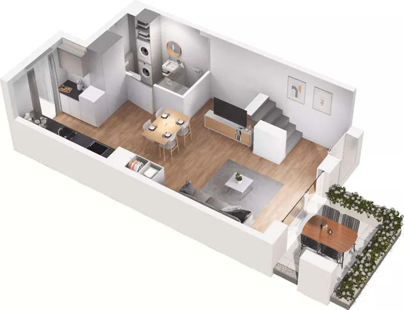 2 pokoje, lokal inwestycyjny 68,77 m², parter, oferta nr 5.11, Pino Resort, Gdańsk, Wyspa Sobieszewska, Sobieszewo, ul. Turystyczna 90
