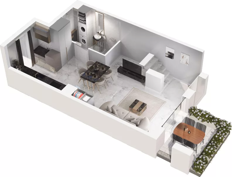 2 pokoje, lokal inwestycyjny 68,77 m², parter, oferta nr 5.11, Pino Resort, Gdańsk, Wyspa Sobieszewska, Sobieszewo, ul. Turystyczna 90