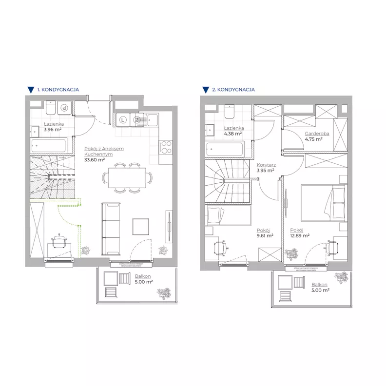 3 pokoje, mieszkanie 73,14 m², piętro 3, oferta nr 126/202, Dobre Strony, Kraków, Dębniki, Borek Fałęcki, ul. Obozowa