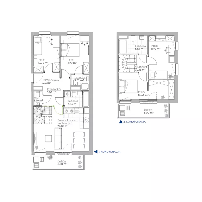 4 pokoje, mieszkanie 100,68 m², piętro 3, oferta nr 126/201, Dobre Strony, Kraków, Dębniki, Borek Fałęcki, ul. Obozowa