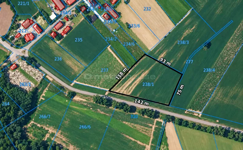 Działka 10 198,00 m², oferta nr , SGKOTA142, Dobra