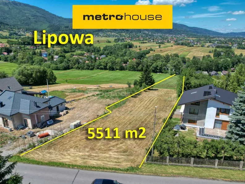 Działka 5 511,00 m², oferta nr , SGMEZO497, Lipowa