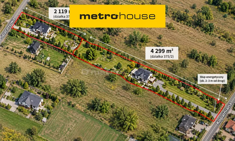 Działka 2 100,00 m², oferta nr , SGFACY620, Ciągowice, Spacerowa