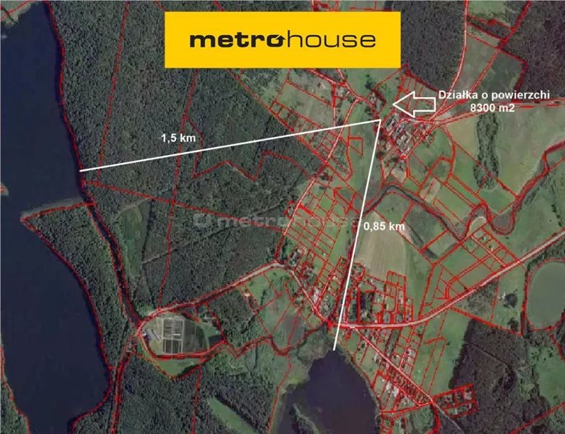 Działka 8 300,00 m², oferta nr , SEKI058, Ząbie