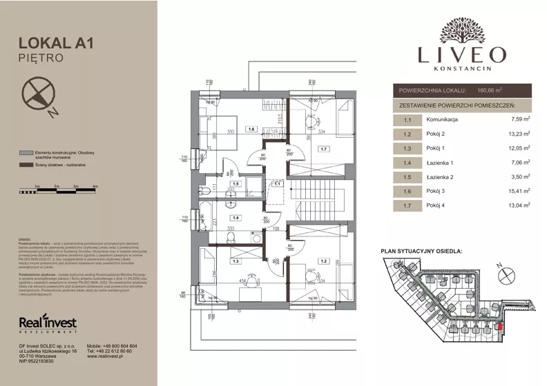 Dom 160,66 m², oferta nr A.1, LIVEO Konstancin, Solec, ul. Jaśminowa
