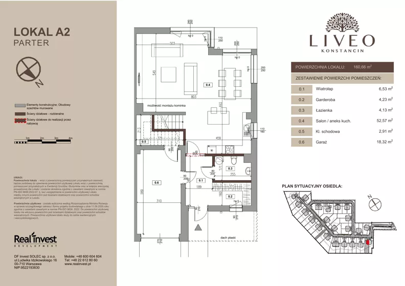 Dom 160,66 m², oferta nr A.2, LIVEO Konstancin, Solec, ul. Jaśminowa