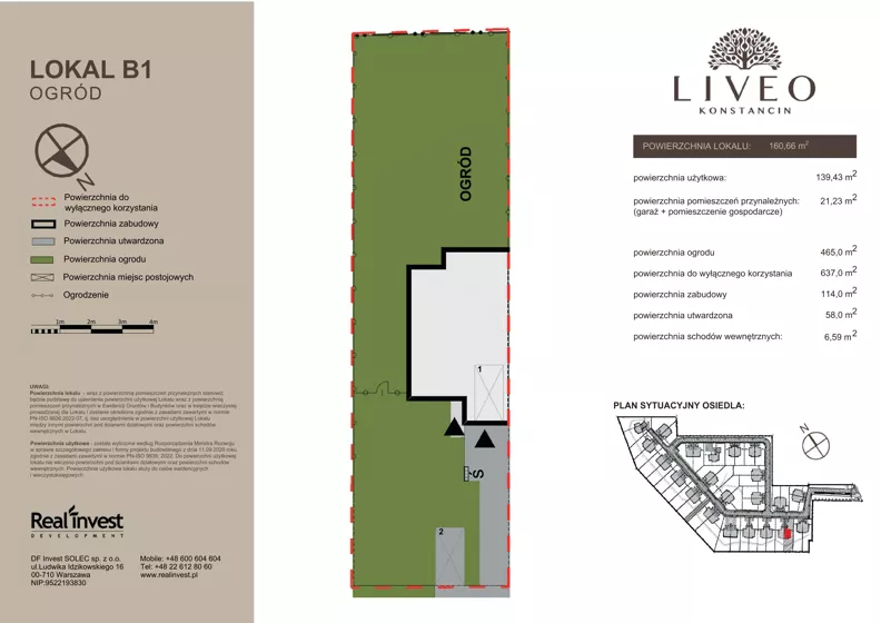 Dom 160,66 m², oferta nr B.1, LIVEO Konstancin, Solec, ul. Jaśminowa