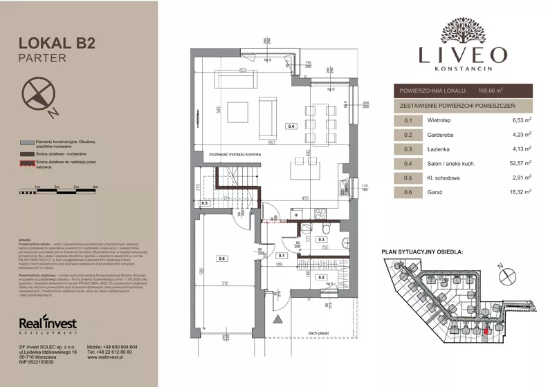Dom 160,66 m², oferta nr B.2, LIVEO Konstancin, Solec, ul. Jaśminowa