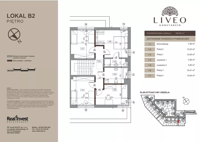 Dom 160,66 m², oferta nr B.2, LIVEO Konstancin, Solec, ul. Jaśminowa