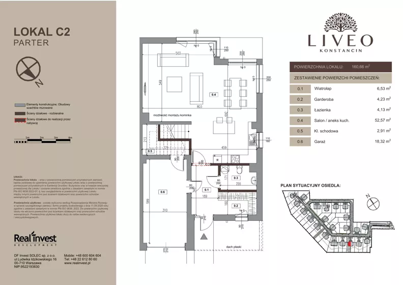 Dom 160,66 m², oferta nr C.2, LIVEO Konstancin, Solec, ul. Jaśminowa
