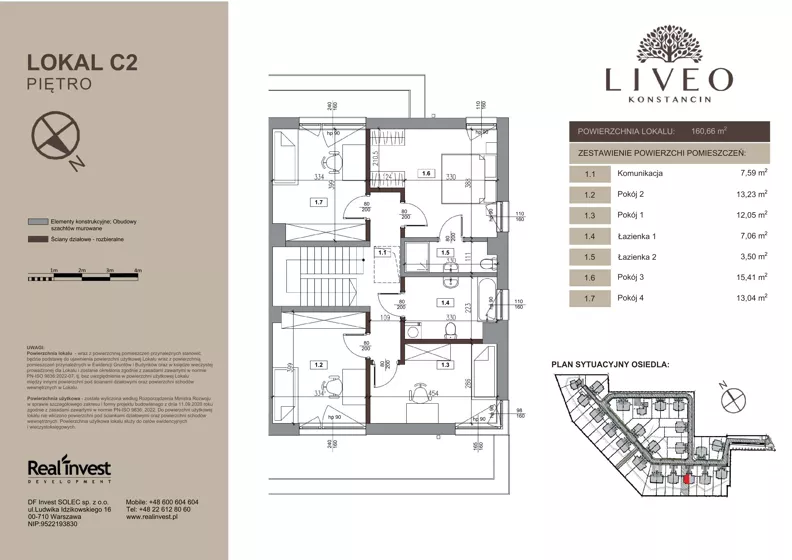 Dom 160,66 m², oferta nr C.2, LIVEO Konstancin, Solec, ul. Jaśminowa