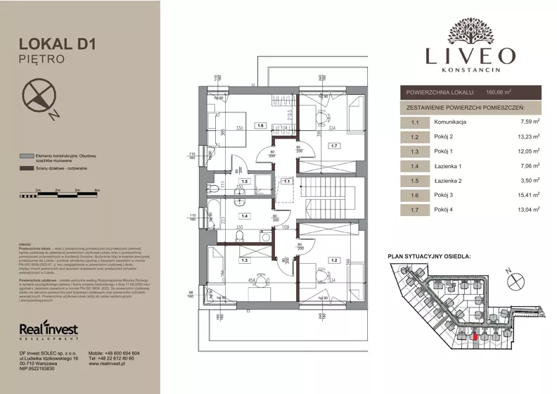 Dom 160,66 m², oferta nr D.1, LIVEO Konstancin, Solec, ul. Jaśminowa
