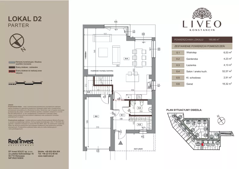 Dom 160,66 m², oferta nr D.2, LIVEO Konstancin, Solec, ul. Jaśminowa