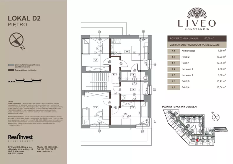 Dom 160,66 m², oferta nr D.2, LIVEO Konstancin, Solec, ul. Jaśminowa