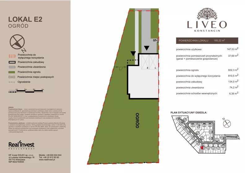 Dom 185,22 m², oferta nr E.2, LIVEO Konstancin, Solec, ul. Jaśminowa