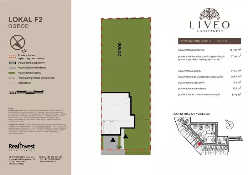 Dom 195,78 m², oferta nr F.2, LIVEO Konstancin, Solec, ul. Jaśminowa