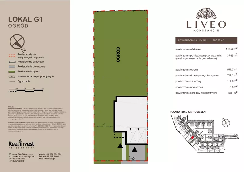 Dom 185,22 m², oferta nr G.1, LIVEO Konstancin, Solec, ul. Jaśminowa
