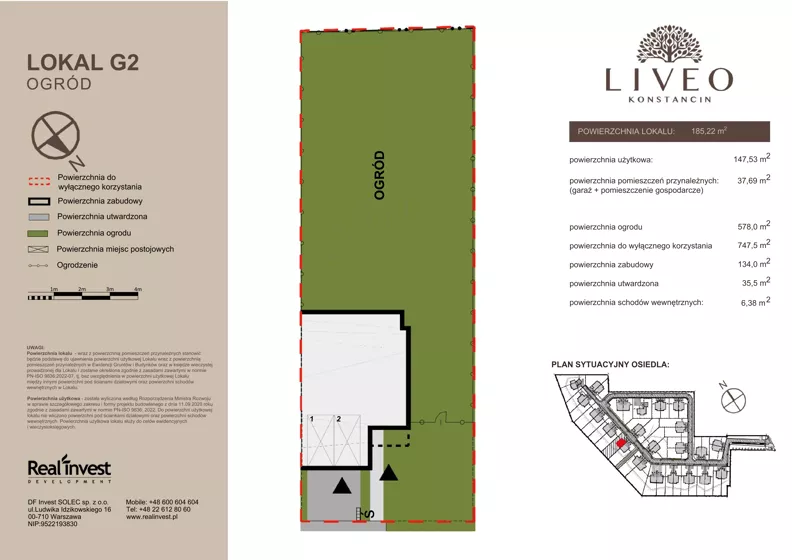 Dom 185,22 m², oferta nr G.2, LIVEO Konstancin, Solec, ul. Jaśminowa