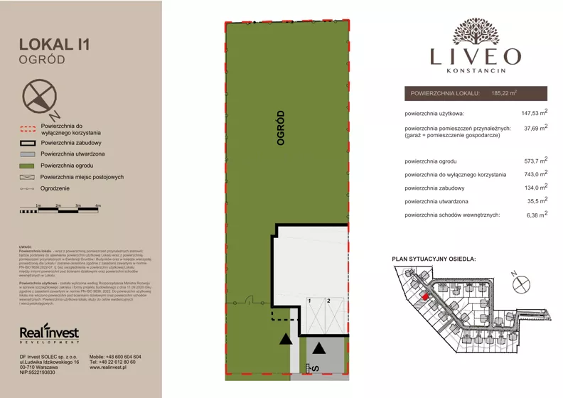 Dom 185,22 m², oferta nr I.1, LIVEO Konstancin, Solec, ul. Jaśminowa