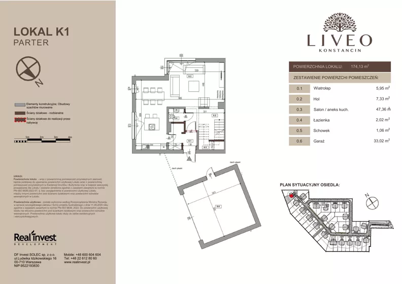 Dom 174,13 m², oferta nr K.1, LIVEO Konstancin, Solec, ul. Jaśminowa