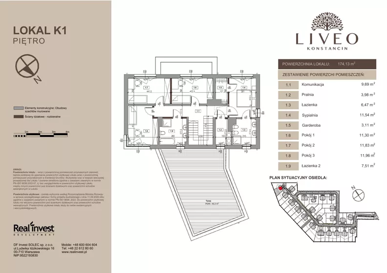 Dom 174,13 m², oferta nr K.1, LIVEO Konstancin, Solec, ul. Jaśminowa